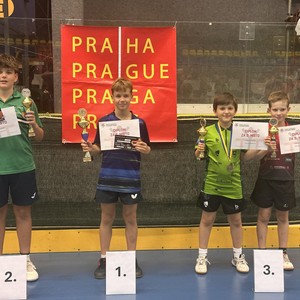 Vojta Kosina třetí ve dvouhře