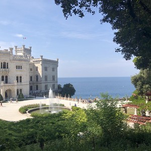Soustředění Itálie - zámek Miramare